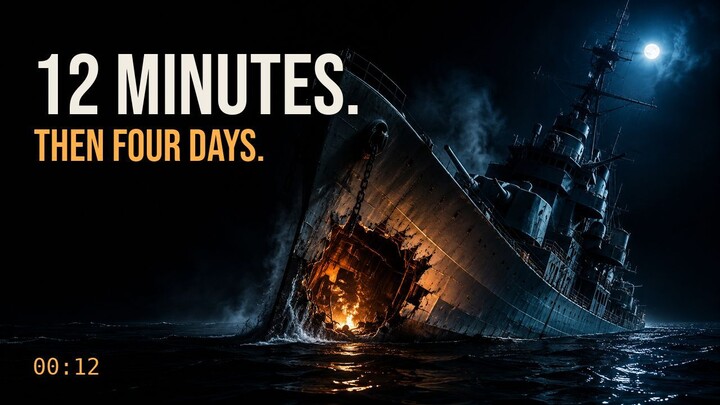 The Last 12 Minutes of the USS Indianapolis (Real Time, 1945)