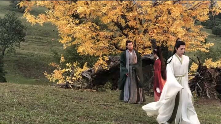 ท่าทางการบินของ Yang Yang และ Han Li แทบจะเหมือนกับในอะนิเมะทุกประการ