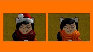 Damn Daniel but ZelTigerGirl (Roblox) (Christmas Outfit and Normal Outfit)
