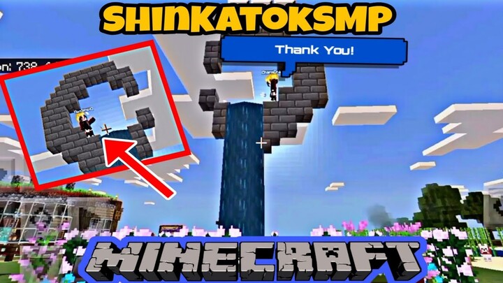 "Fountain" sa Shin Katok SMP | regalo kay @CharmCraft | Minecraft Pocket Edition (TAGALOG)