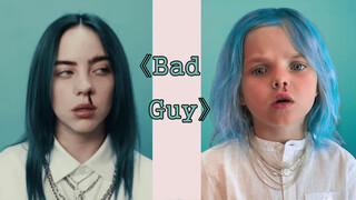 สาวน้อยเจ็ดขวบถ่ายเอ็มวีเพลง "Bad Guy" ของบิลลี เวอร์ชันจิบิ