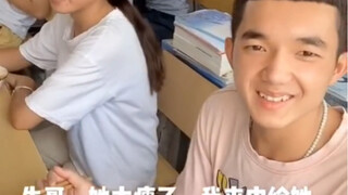 Heartwarming moments between classmates
