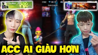 FREE FIRE | Đột Nhập Acc Khủng Của "2 YouTube" Triệu Sub Đức Mõm Và Kelly Gaming, Ai Sẽ Giàu Hơn ???