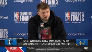 Luka Dončić PostGame Interview: “Bad defense, that’s it. We got to improve a lot."