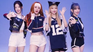 LE SSERAFIM's new English song "Perfect Night" dance relay version