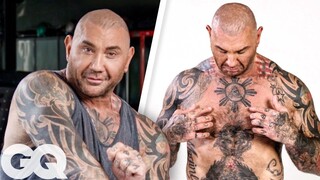 Dave Bautista Breaks Down His Tattoos | GQ