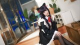 [cos collection] Em gái cosplay em gái, sao lại có con mèo đen Wugeng Liuli dễ thương như vậy, em gá