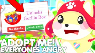 😡EVERYONES ANGRY BECAUSE OF THE NEW GORILLA PETS!👀 ADOPT ME NEW UPDATE! ROBLOX