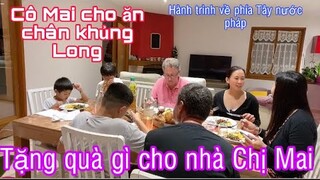 Ghé nhà chị Mai cho ăn chân khủng long/Dung mang quà gì/Cuộc sống pháp/ẩm thực khám phá nước pháp