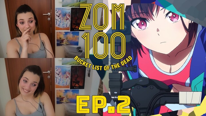 Zom 100: Bucket List of the Dead Ep.2 + OP/ED Reaction