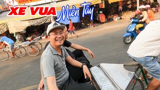 Cưỡi Xe Vua dạo quanh Miếu Bà Chúa Xứ Núi Sam linh thiêng | DU LỊCH KHÁM PHÁ MIỀN TÂY