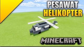 Cara Membuat  Pesawat Heilkopter - Minecraft