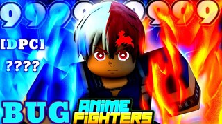 USEI O NOVO BUG DO UPDATE 31 NO ANIME FIGHTERS E FIQUEI MUITO FORTE TIME FULL LVL MAX. 350 ROBLOX