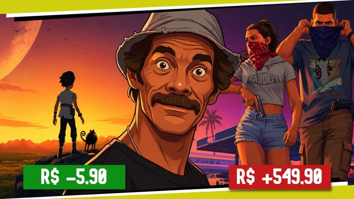 estes jogos custão menos que R$30 para quem não paga 300 em um jogo.