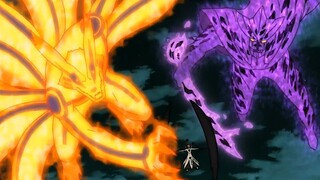 "ตัดบทสนทนาที่ไม่จำเป็นออก" Obito Six Paths VS Naruto Sasuke การเผชิญหน้าคลาสสิกที่ไม่มีใครเทียบได้ใ