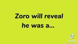 what if.... zoro is a ....