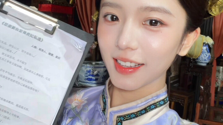 The real “cash-in” actress joining a production in Hengdian short dramas Vlog🎬