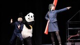 Các đàn chị năm thứ 2 của sân khấu "媪书贴戦" xuất hiện và giới thiệu cách cắt (cuộn chó siêu dễ thương)