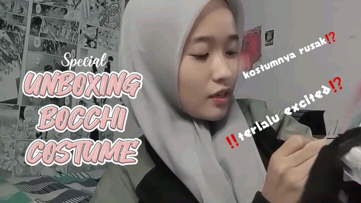 DRAMA UNBOXING KOSTUM BOCCHI☺️ | PREPARE FOR NEXT HICOS