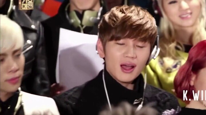 The 2013 Gayo Daejeon was the last large-scale chorus of the Korean Wave. IU, GD, Taeyang, EXO, Girl