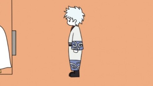 [Gintama |Tulisan Tangan] Gin-chan yang telah menunggu mesin ATM