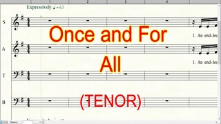 Once and For All  | Tenor