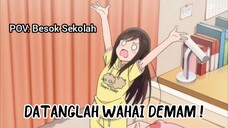 Ketika lagi males sekolah 😂🗿