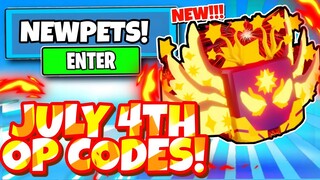 ALL NEW SECRET *🎆JULY 4TH* UPDATE CODES! For TAPPING LEGENDS X In Roblox Tapping Legends X Codes