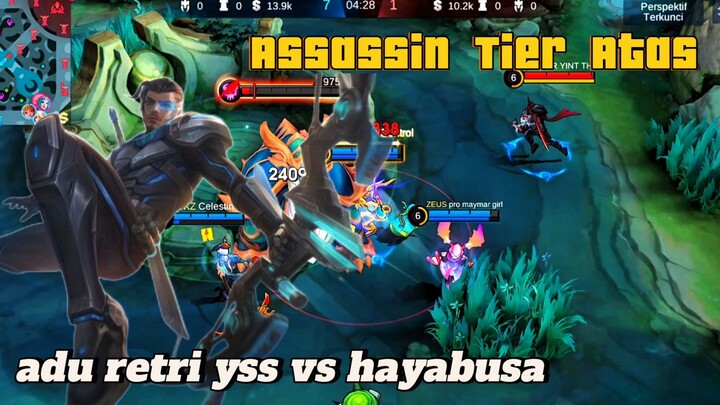 yss vs hayabusa pertarungan assassin tier ss🔥🔥