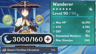 I Spent 3000 Resin On Wanderer