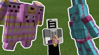 Minecraft JoJo's Bizarre Adventure Stand Mod!!!!!!!