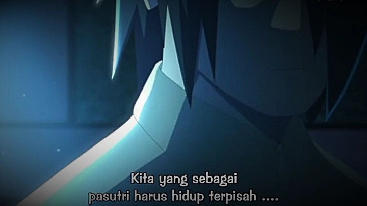 adegan romantis Sasuke dan sakura.