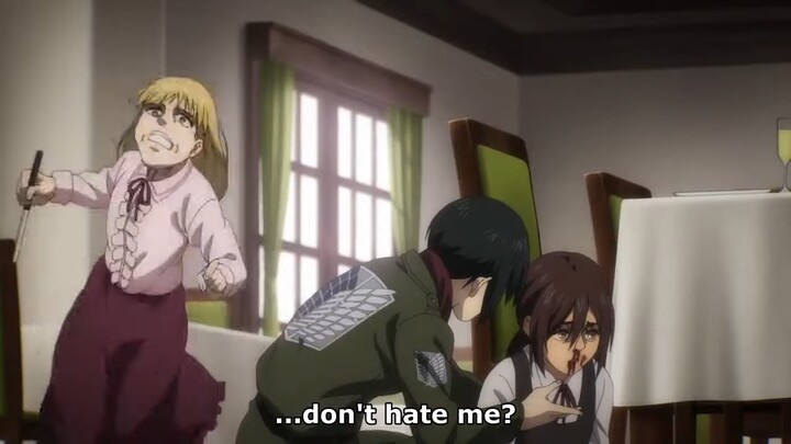 Kaya wanna kill gabi | Attack on titan The Final Season Episode 13 clip