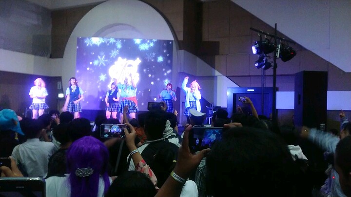 (Live Performance) Ano Aidoru - Snow Halation at Chibicon Tunjungan plaza Surabaya