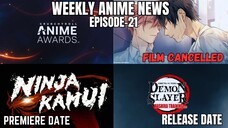 Weekly Anime News Episode 21 | WAN 21