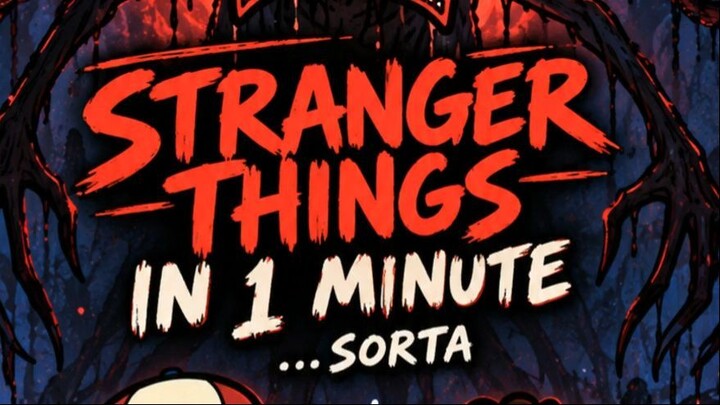 Stranger Things Season 1 in 1 Minute… Sorta | Stick Figure Recap
