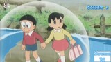 Nobita lấy le với gái