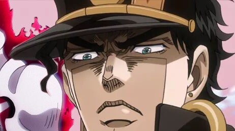 Saat Jotaro memiliki kekuatan Raja Merah