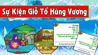 Ngọc Rồng Online - Review Sự Kiện Giỗ Tổ Hùng Vương...Cách Nhận Dư Hấu...Kiễm Ngọc Miễn Phí !!!