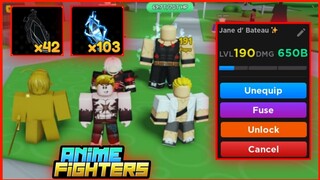 DPC 329B | Level  Up 190 ( Shiny Secret ) In Anime Fighters Simulator