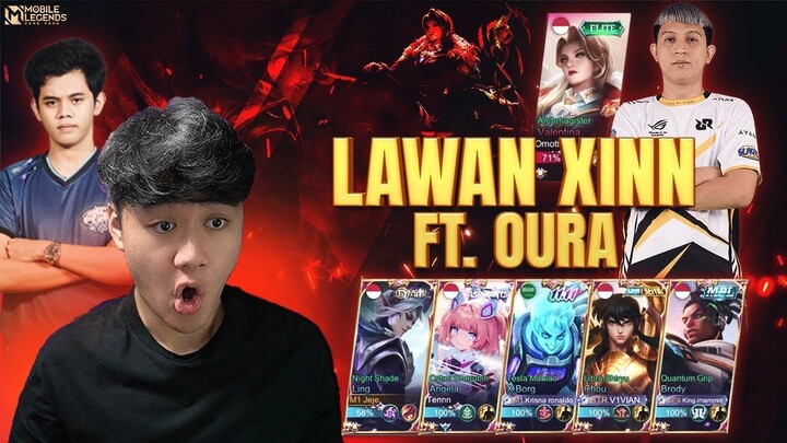 MAIN SAMA OURA TERNYATA LAWAN RRQ XINNN KITA GAK SADAR! WKWKW - Mobile Legends
