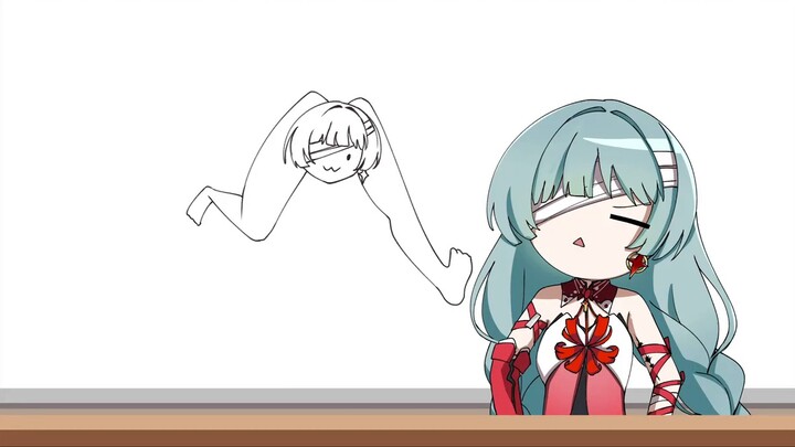 [Floro] Oh my god, Hatsune Miku! Floro: NO! No!