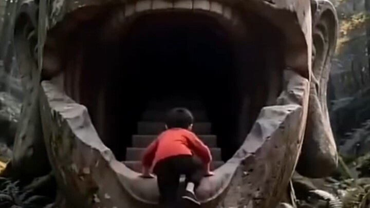small kids fight jungle seen
