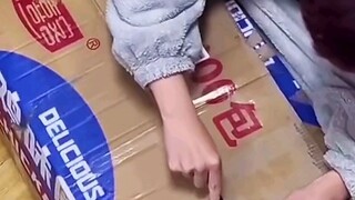 آه ~ أنا ~ عصرت ~ الفول ~ بشدة