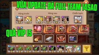 Hải Tặc Đại Chiến - VỪA UPDATE NÂNG FULL TEAM E4 ĐI PK KHÔNG 1 ĐỐI THỦ...NHẬN LUÔN QUÀ TRI ÂN V15...