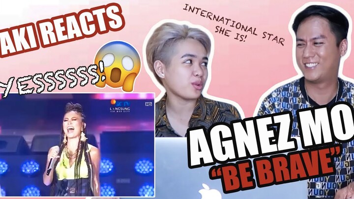 Aki Reacts || Agnez Mo - Be Brave