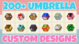 More 200+ 3D Illusion Umbrella Custom Designs In Animal Crossing New Horizons (Pet, Tv, Food, Toy)