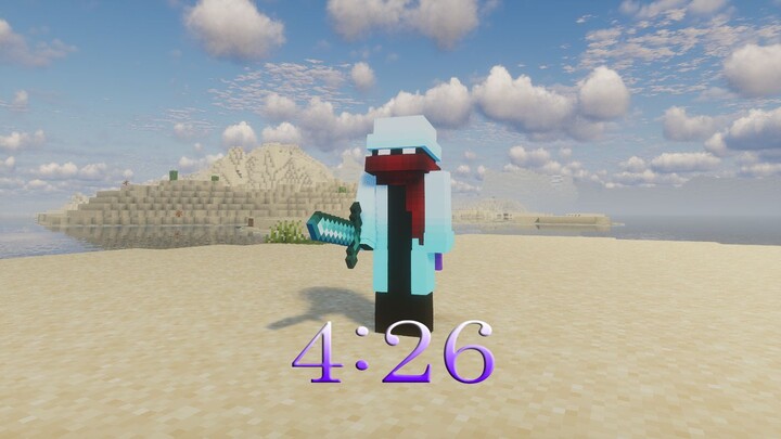 MC ranks first in China and worldwide in the weekly speedrunning ladder.