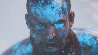 "God of War 4" when you wear a Zeus suit and prepare to go back to the pit