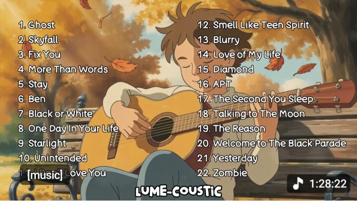 Chill Acoustic Cover Love Songs